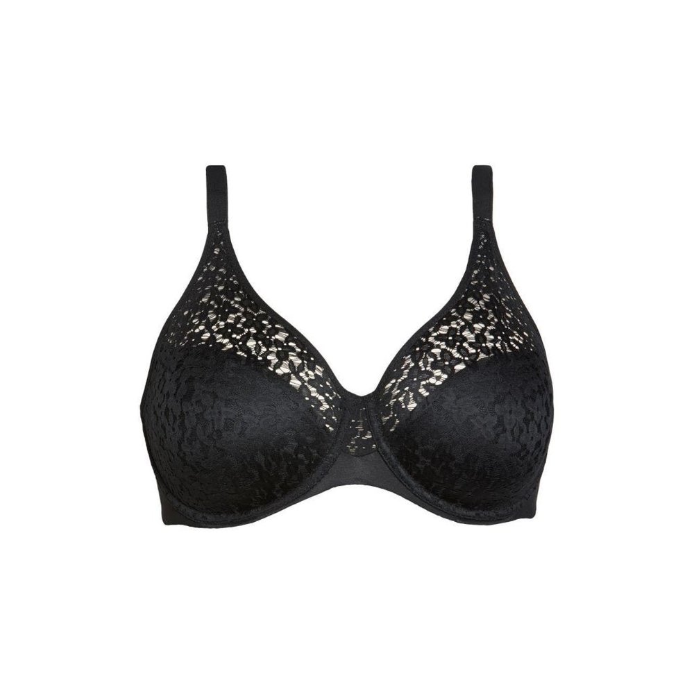 CHANTELLE Norah Underwire Non-Padded Bra Black 34DDDD #13F1 NEW - Picture 6 of 12